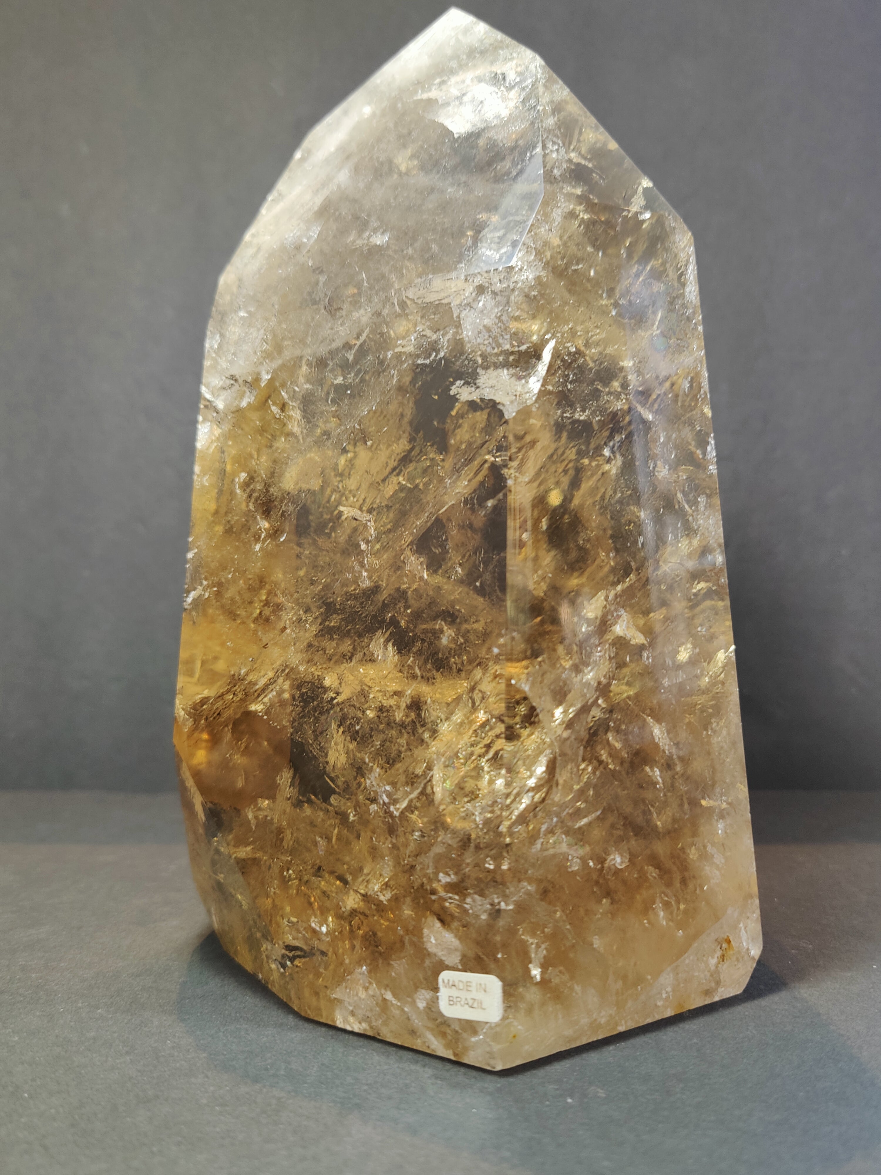 Natural Citrine Polished Point 4.53kg - New Age Realms