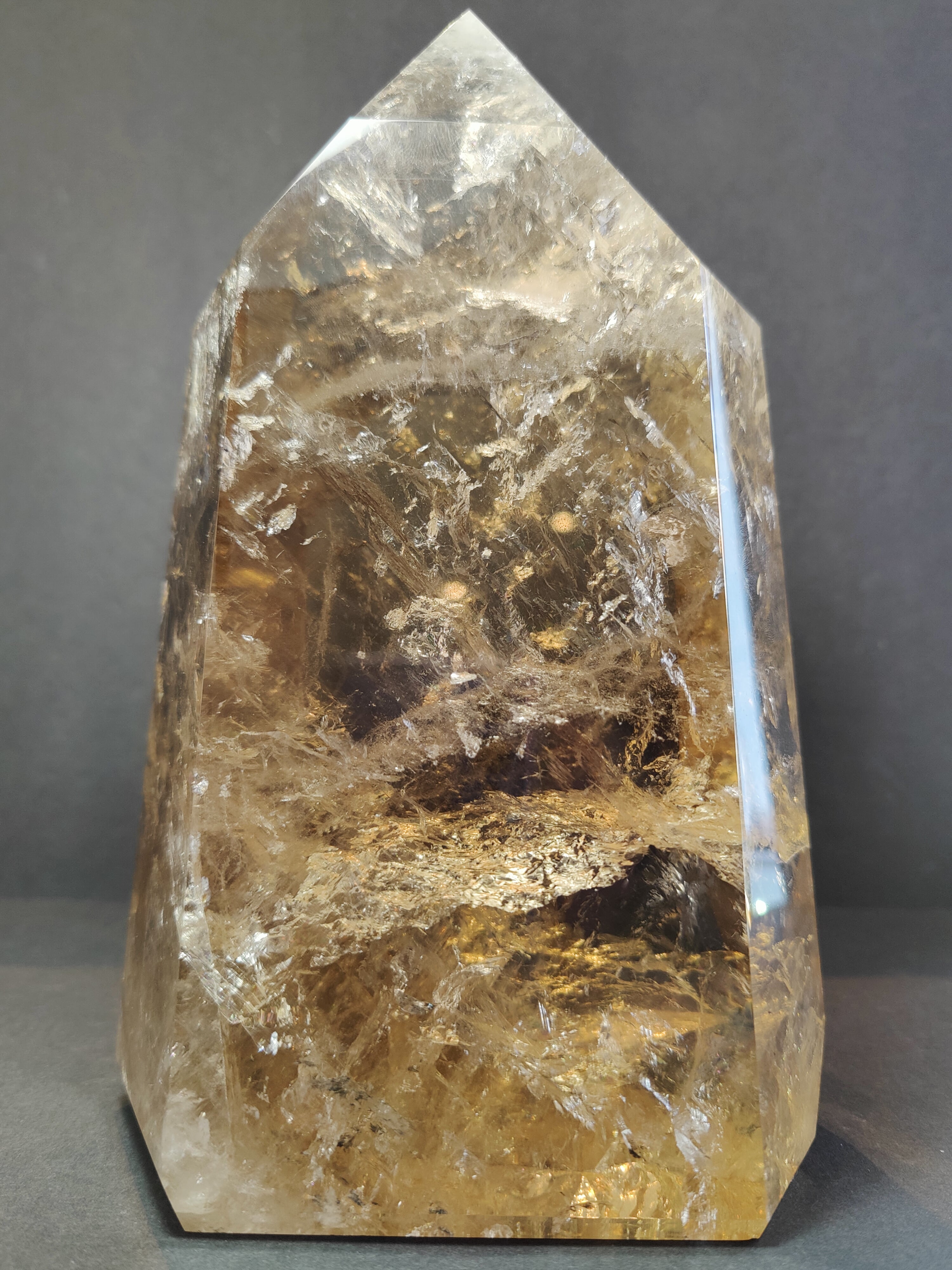 Natural Citrine Polished Point 4.53kg - New Age Realms