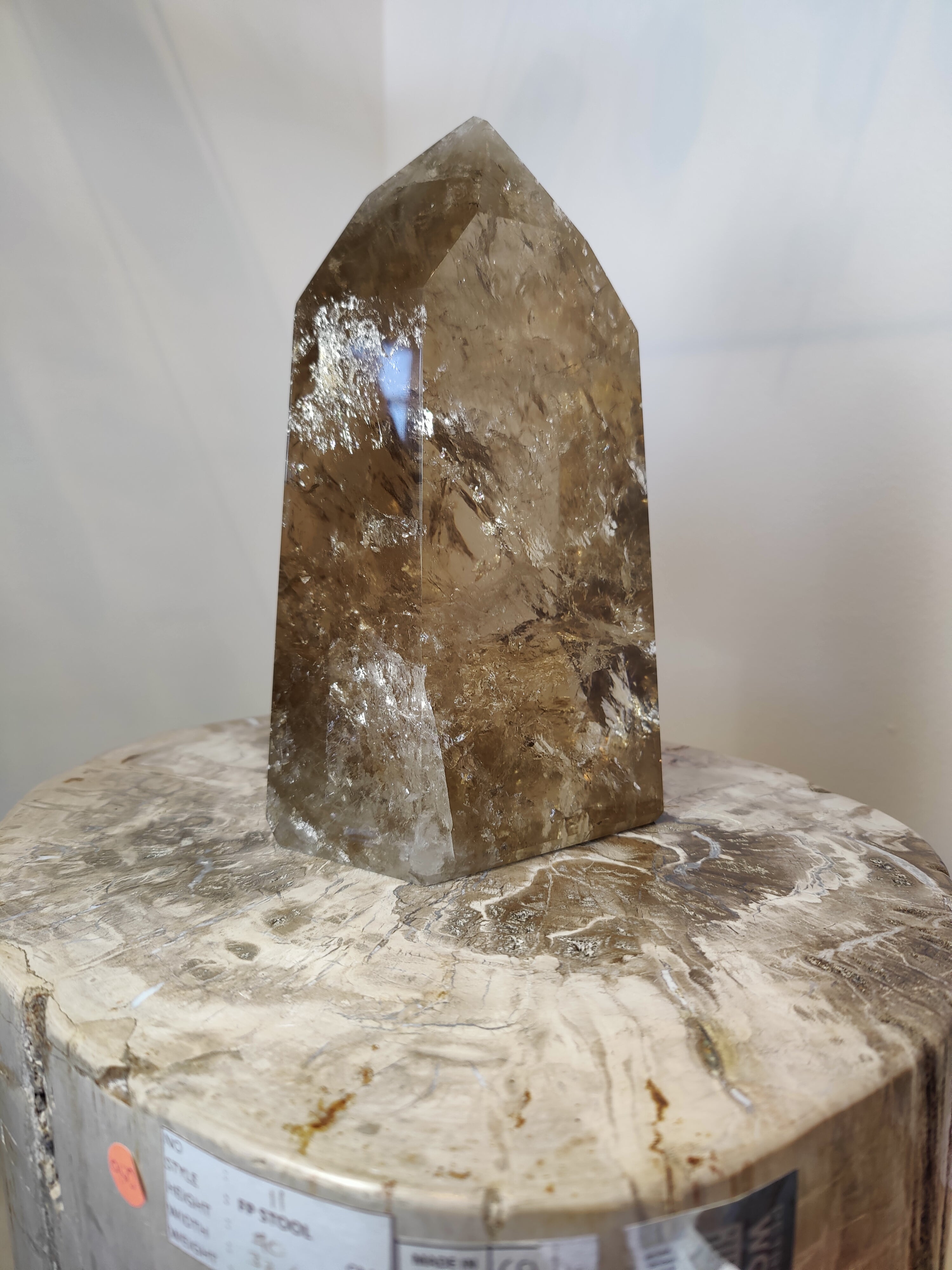 Natural Citrine Polished Point 4.53kg - New Age Realms