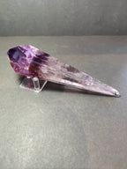 Amethyst Polished Scepter Wand on Metal Stand - New Age Realms