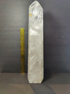 Clear Quartz Polished Obelisk 5.35kg 17.5" - New Age Realms