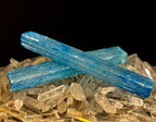 Blue Selenite Charging Stick (6”) – Dyed Raw Crystal Wand for Energy Cleansing, Protection & Spiritual Clarity - New Age Realms