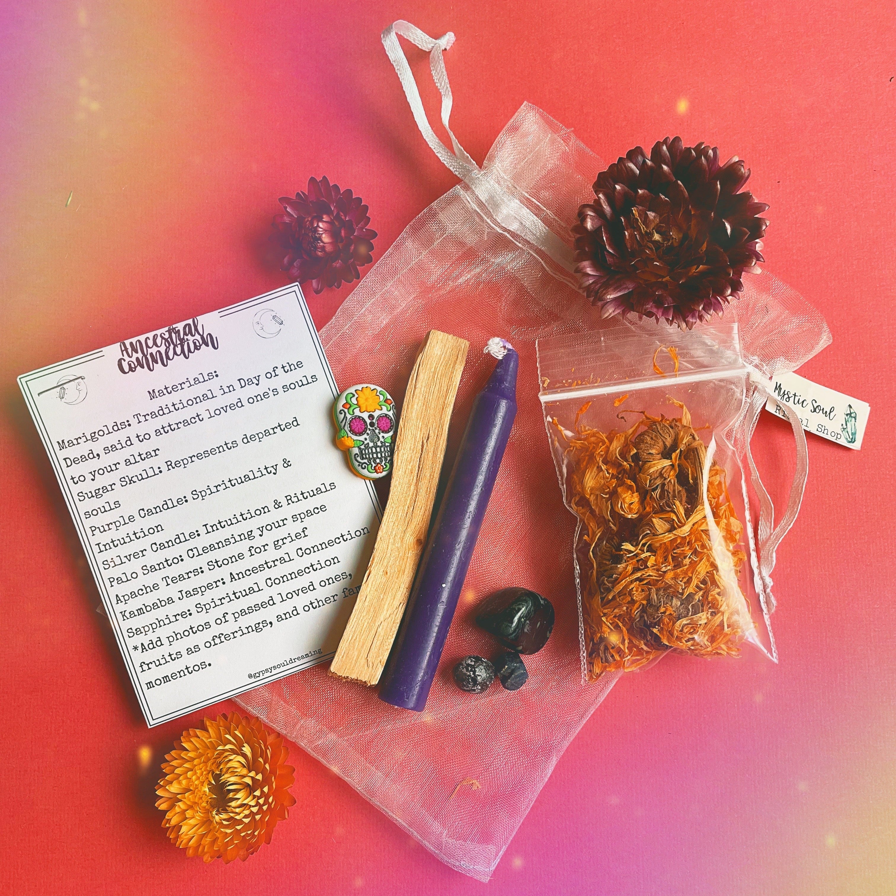 Ritual Kit Ancestral Connection - New Age Realms