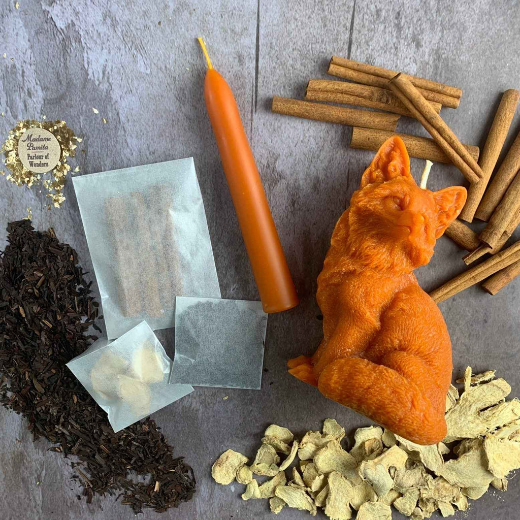 Fast Fox Candle Spell Kit - Quick Results & Cunning
