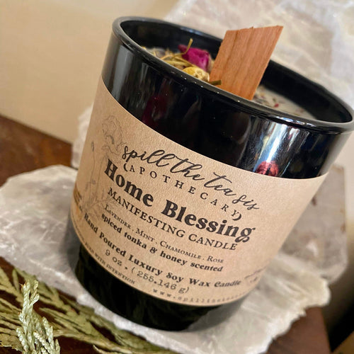 Home Blessings Intention Candle | New Home, New Job & New Beginnings - New Age Realms