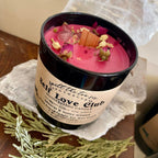 Self Love Club Intention Candle | Self Care & Healing Soy Wax Candle - New Age Realms