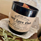 Self Love Club Intention Candle | Self Care & Healing Soy Wax Candle - New Age Realms