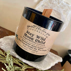 Stay Wild Moon Child Lunar Intention Candle | Moon Magic Soy Candle - New Age Realms