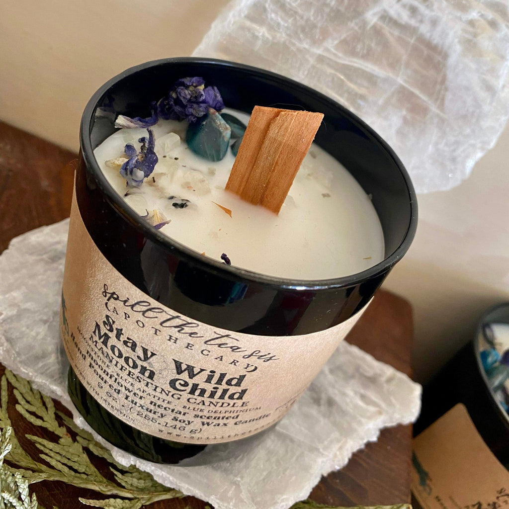Stay Wild Moon Child Lunar Intention Candle