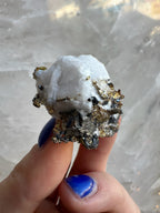 Crystalline Gold with Arsenopyrite on Quartz Sierra Co., Alleghany, California - New Age Realms