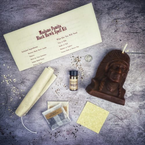 Black Hawk Justice Candle Ritual Kit - Spirit Guide & Social Justice