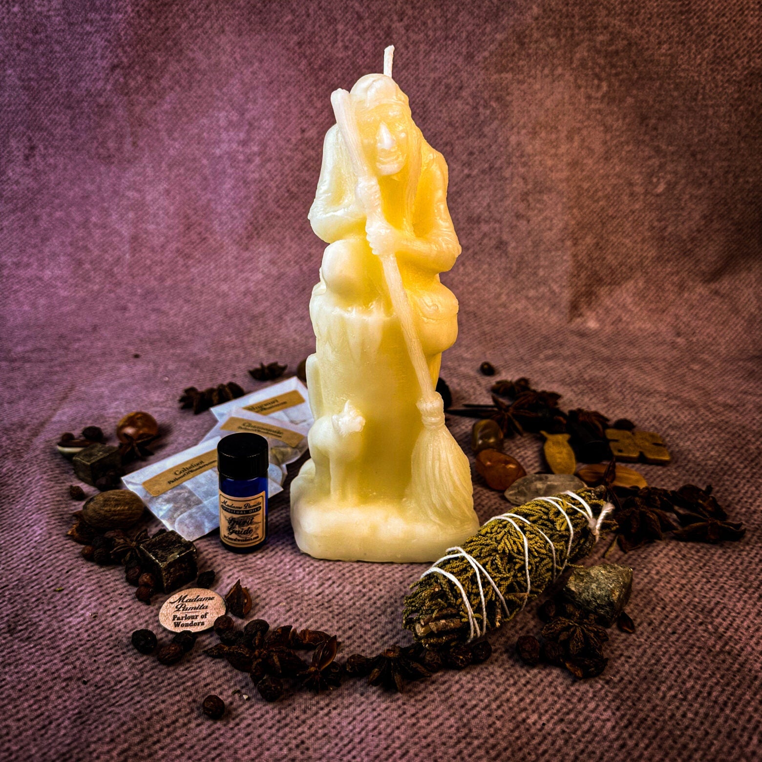 Blessings of Baba Yaga Candle Ritual Kit - Wisdom & Protection