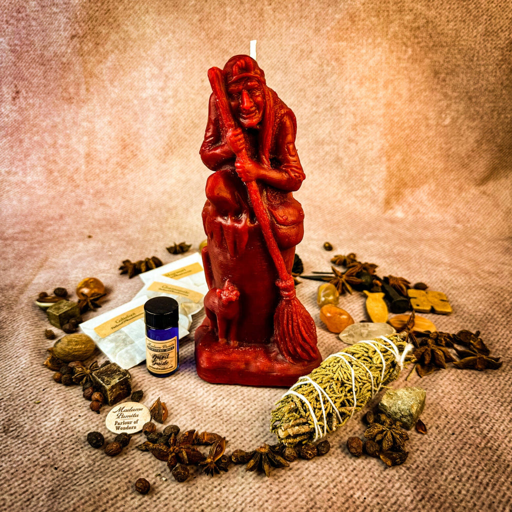 Blessings of Baba Yaga Candle Ritual Kit - Wisdom & Protection