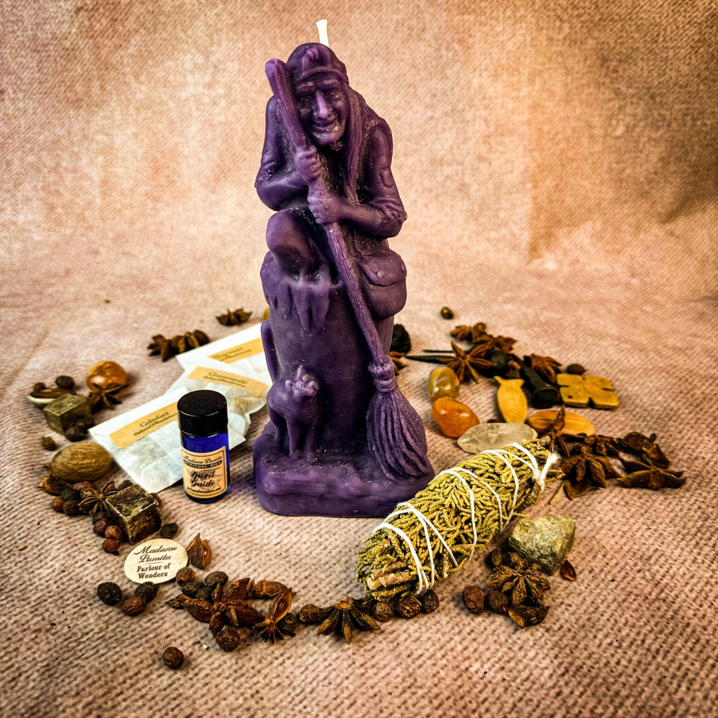 Blessings of Baba Yaga Candle Ritual Kit - Wisdom & Protection