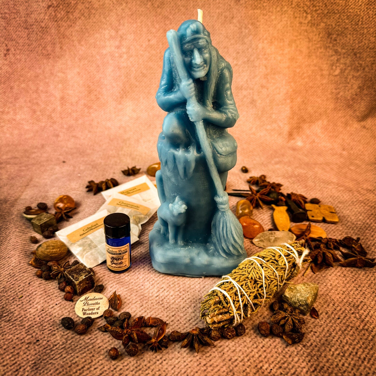 Blessings of Baba Yaga Candle Ritual Kit - Wisdom & Protection