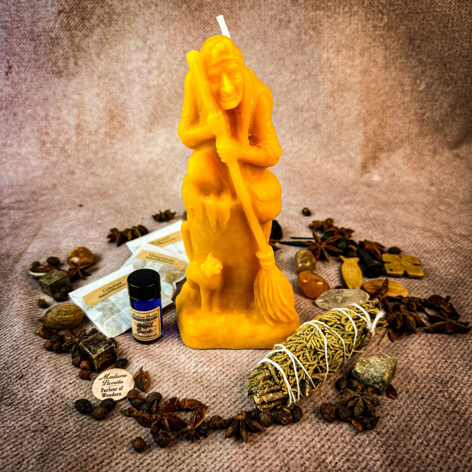 Blessings of Baba Yaga Candle Ritual Kit - Wisdom & Protection