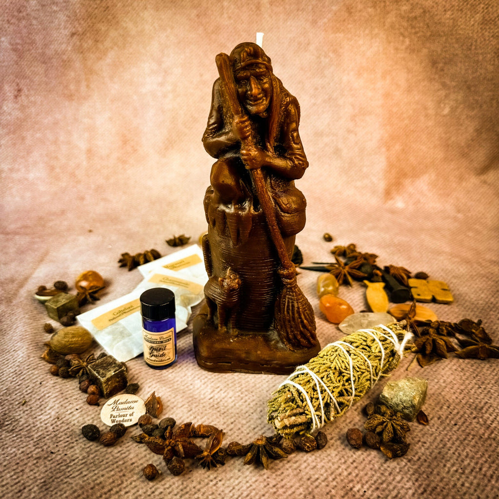 Blessings of Baba Yaga Candle Ritual Kit - Wisdom & Protection