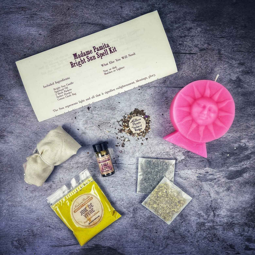 Bright Sun Candle Spell Kit - Success, Fame & Radiant Energy