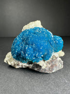 Cavansite with Stilbite on Matrix from Pune, Maharashtra, India - New Age Realms