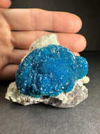 Cavansite with Stilbite on Matrix from Pune, Maharashtra, India - New Age Realms