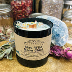 Stay Wild Moon Child Lunar Intention Candle | Moon Magic Soy Candle - New Age Realms