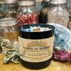 No Rain No Rainbow Intention Candle | Grief, Loss & Healing Soy Wax Candle - New Age Realms