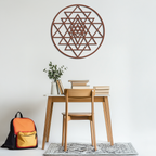 Sacred Geometry Metal Wall Art