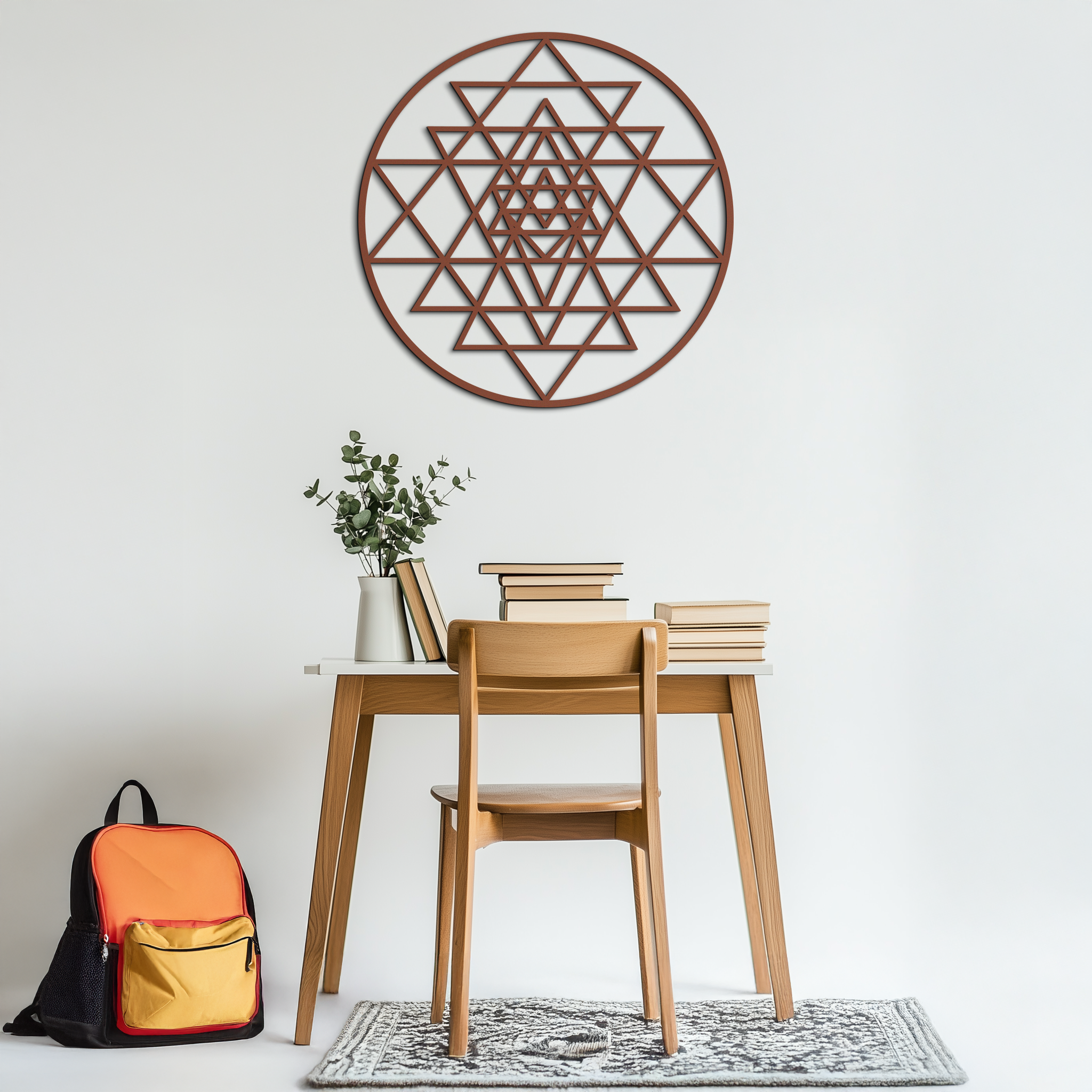 Sacred Geometry Metal Wall Art