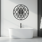 Sacred Geometry Metal Wall Art