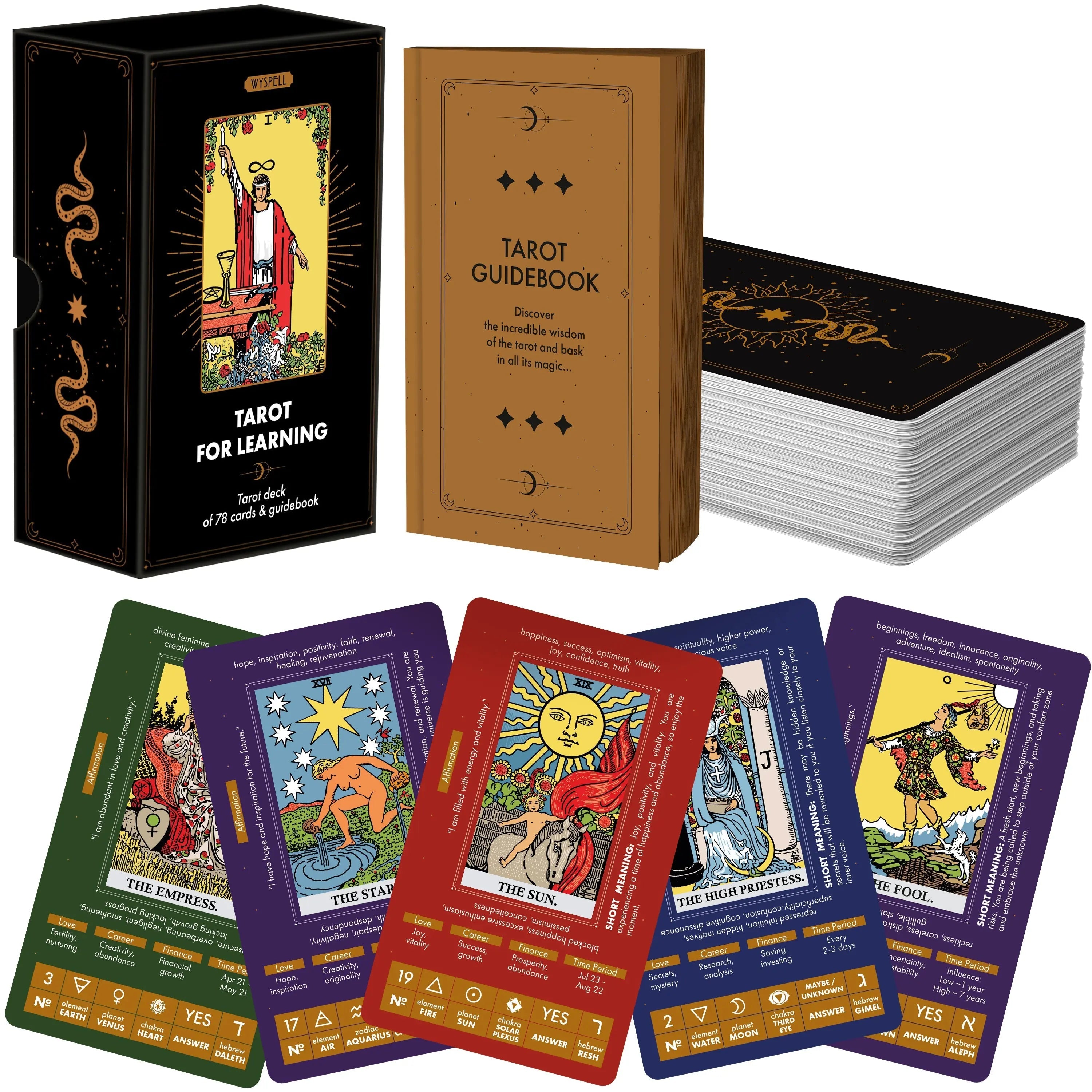 Learning Tarot Deck - New Age Realms