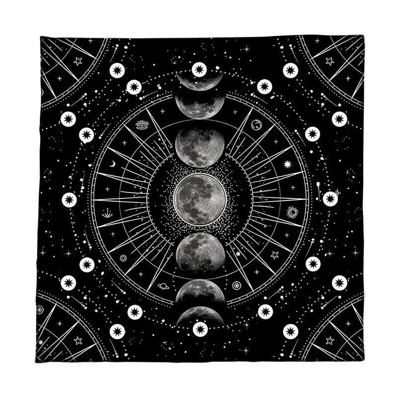 Moon Phase Tapestry - New Age Realms