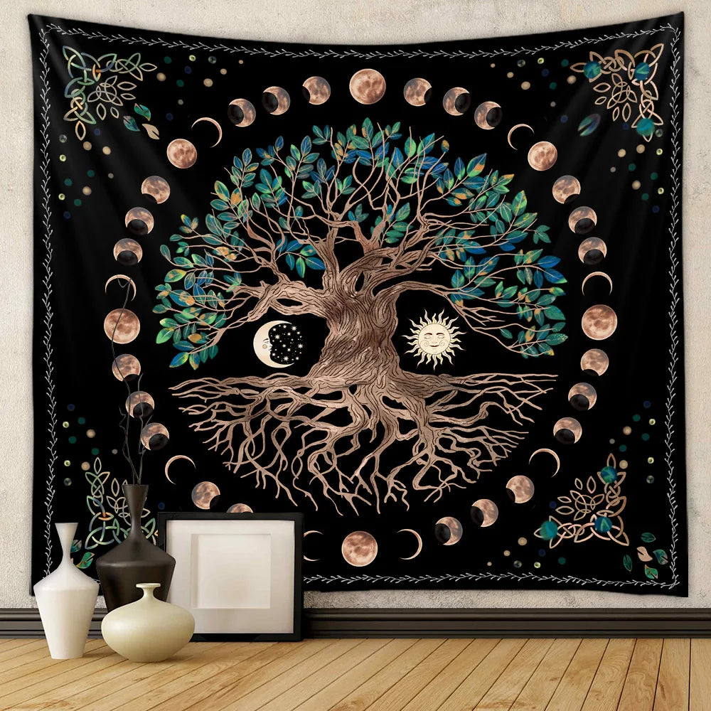 Tree Of Life Tapestries - New Age Realms