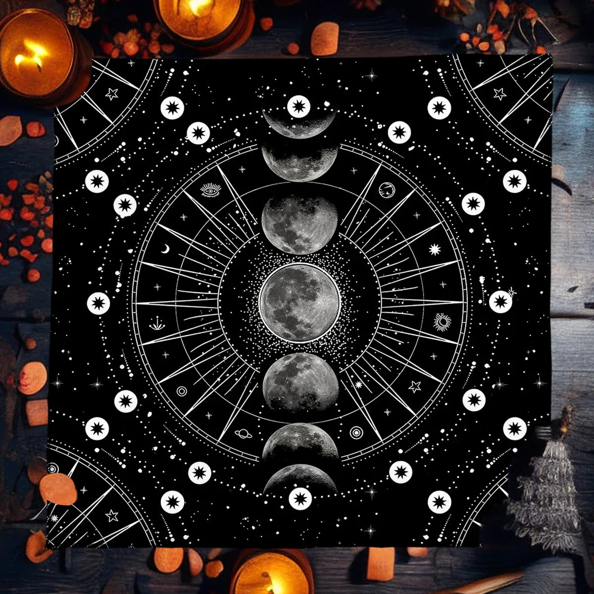 Moon Phase Tapestry - New Age Realms