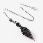 Sier Colorful Crystal Pendulum Stone Gravel Pendants - New Age Realms