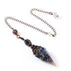 Sier Colorful Crystal Pendulum Stone Gravel Pendants - New Age Realms