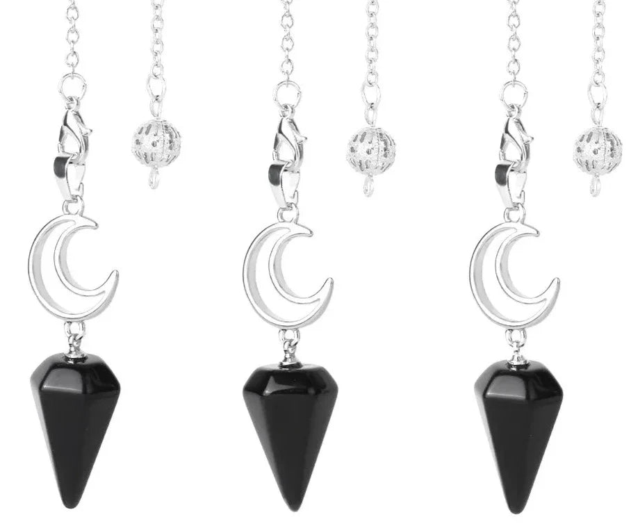 Péndulos de Luna Creciente de Cristal