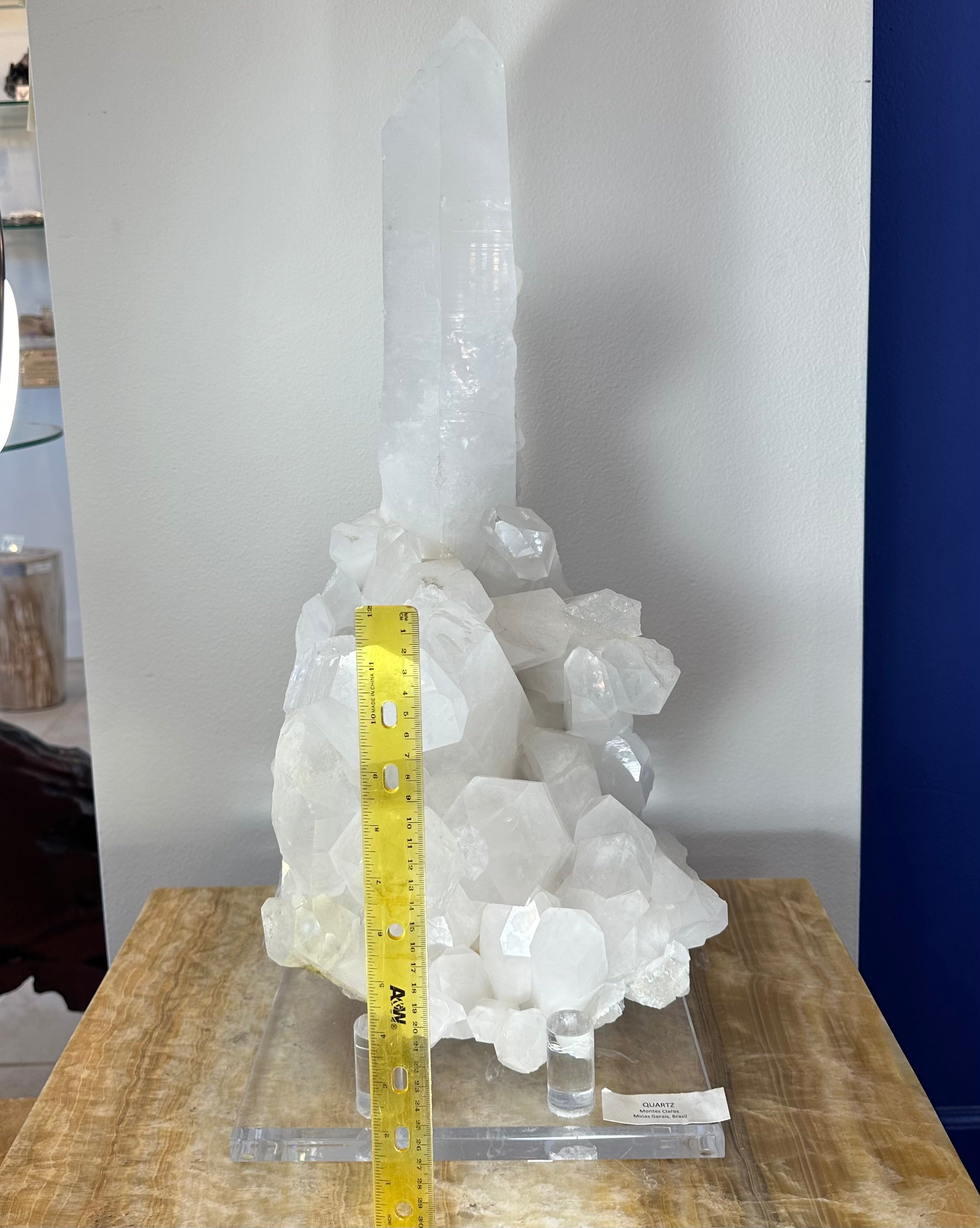 Quartz Cluster with XL Point - New Age Realms