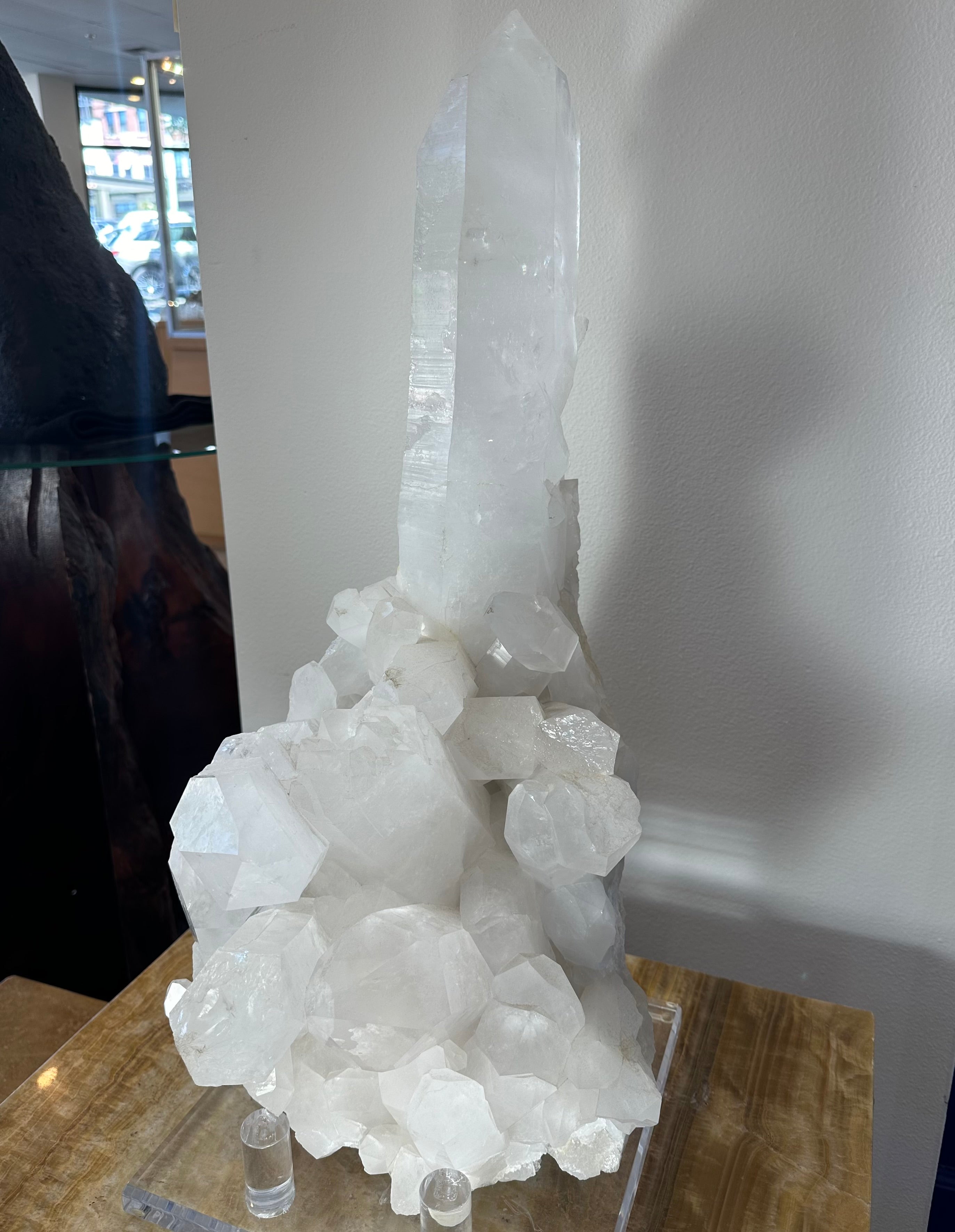 Quartz Cluster with XL Point - New Age Realms