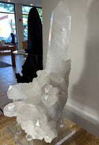 Quartz Cluster with XL Point - New Age Realms