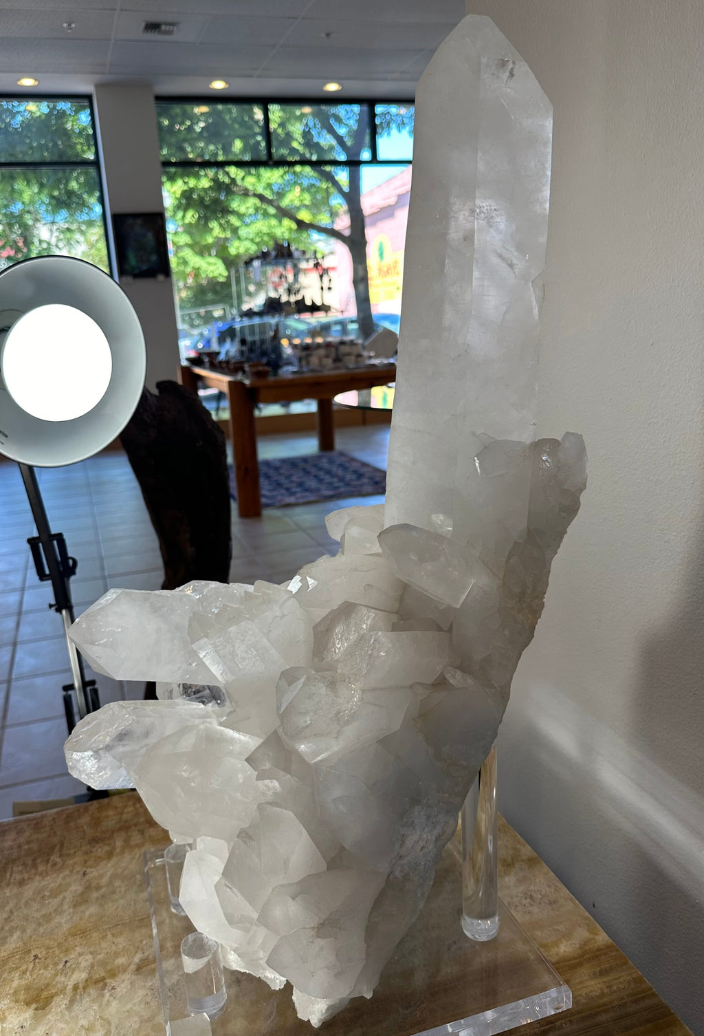 Quartz Cluster with XL Point - New Age Realms
