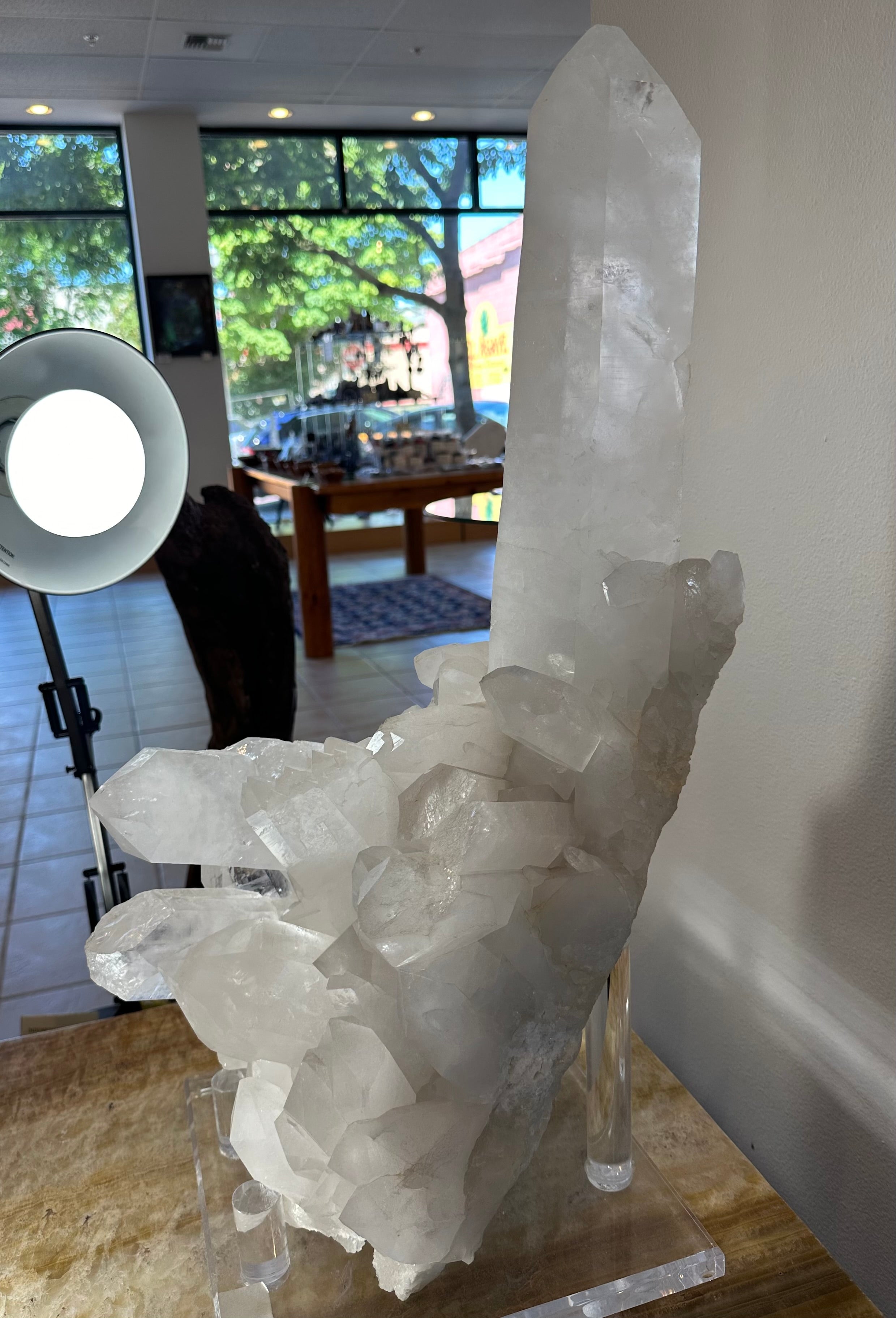 Quartz Cluster with XL Point - New Age Realms
