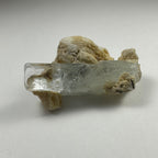 Aquamarine on Albite with Black Tourmaline Shigar Valley, Skardu, Pakistan - New Age Realms