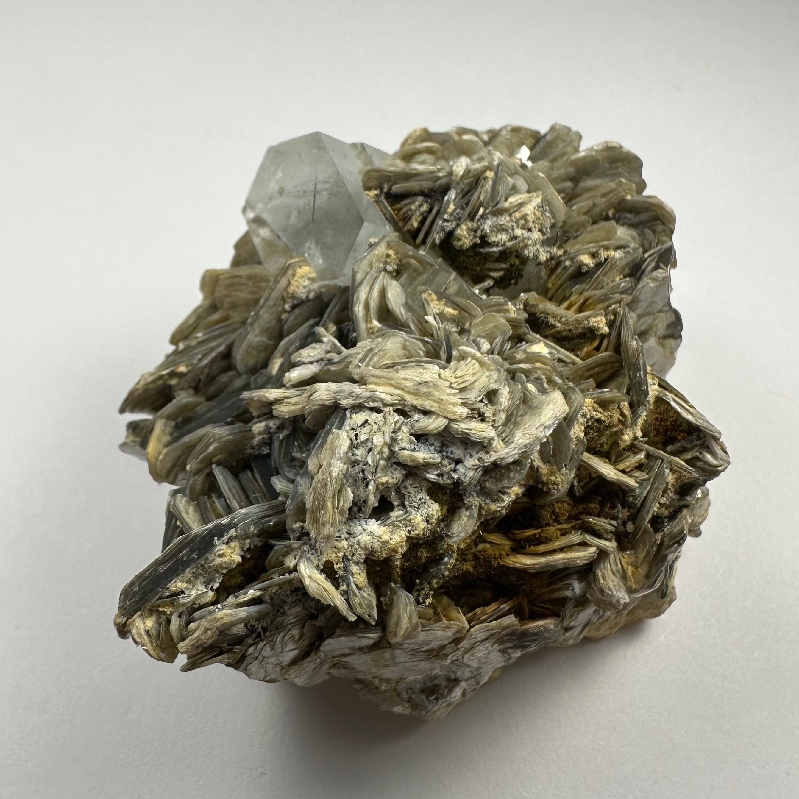 Aquamarine with Muscovite on Matrix from Shigar Valley, Skradu, Pakistan - New Age Realms