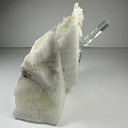 Aquamarine Beryl on Albite - New Age Realms
