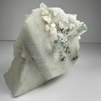 Aquamarine Beryl on Albite - New Age Realms