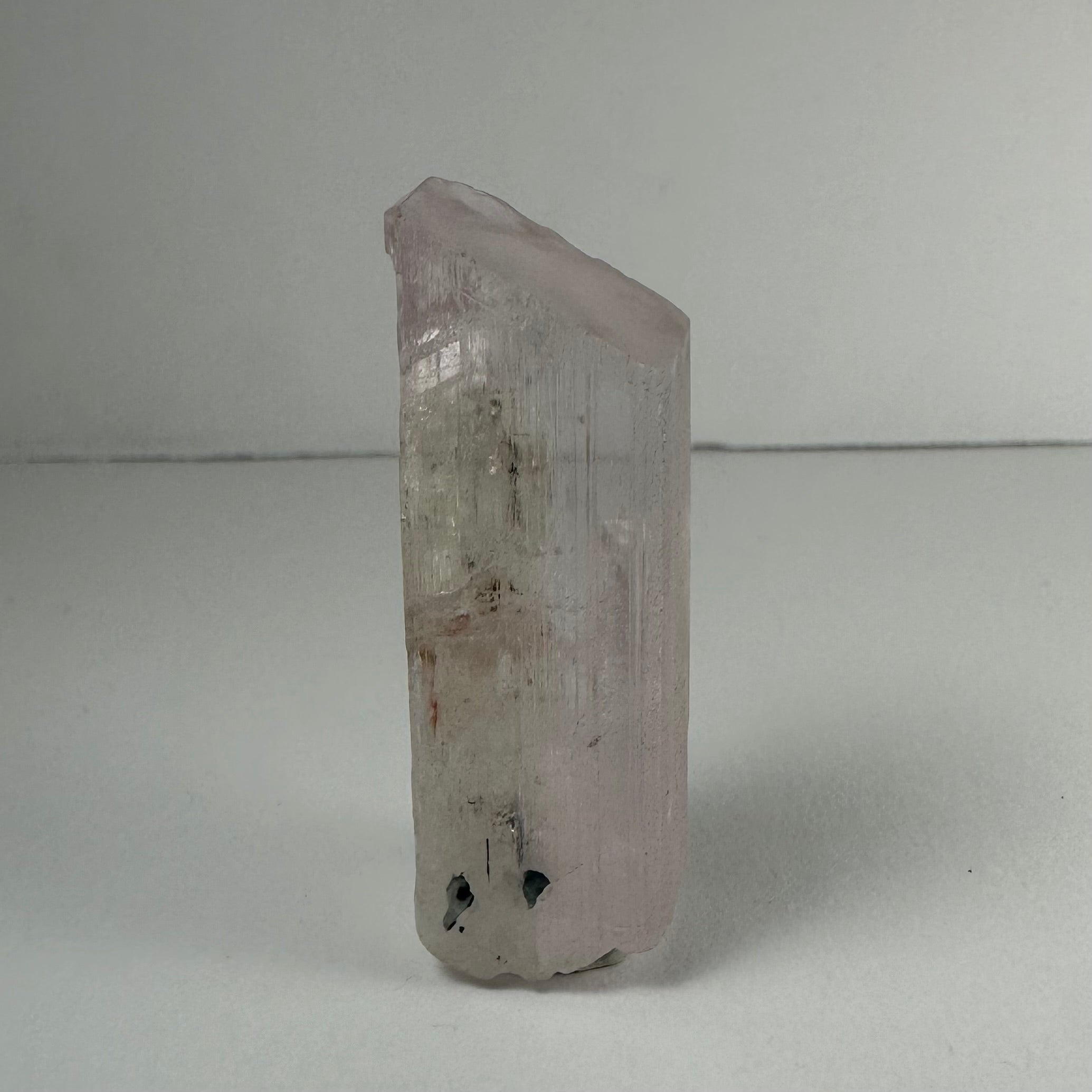 Terminated Pink Spodumene Kunzite Crystal - New Age Realms