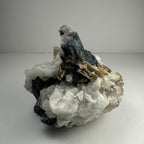 Green Tourmaline with Quarz, Mica and Albite, Brazil - New Age Realms