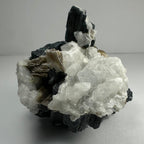 Green Tourmaline with Quarz, Mica and Albite, Brazil - New Age Realms