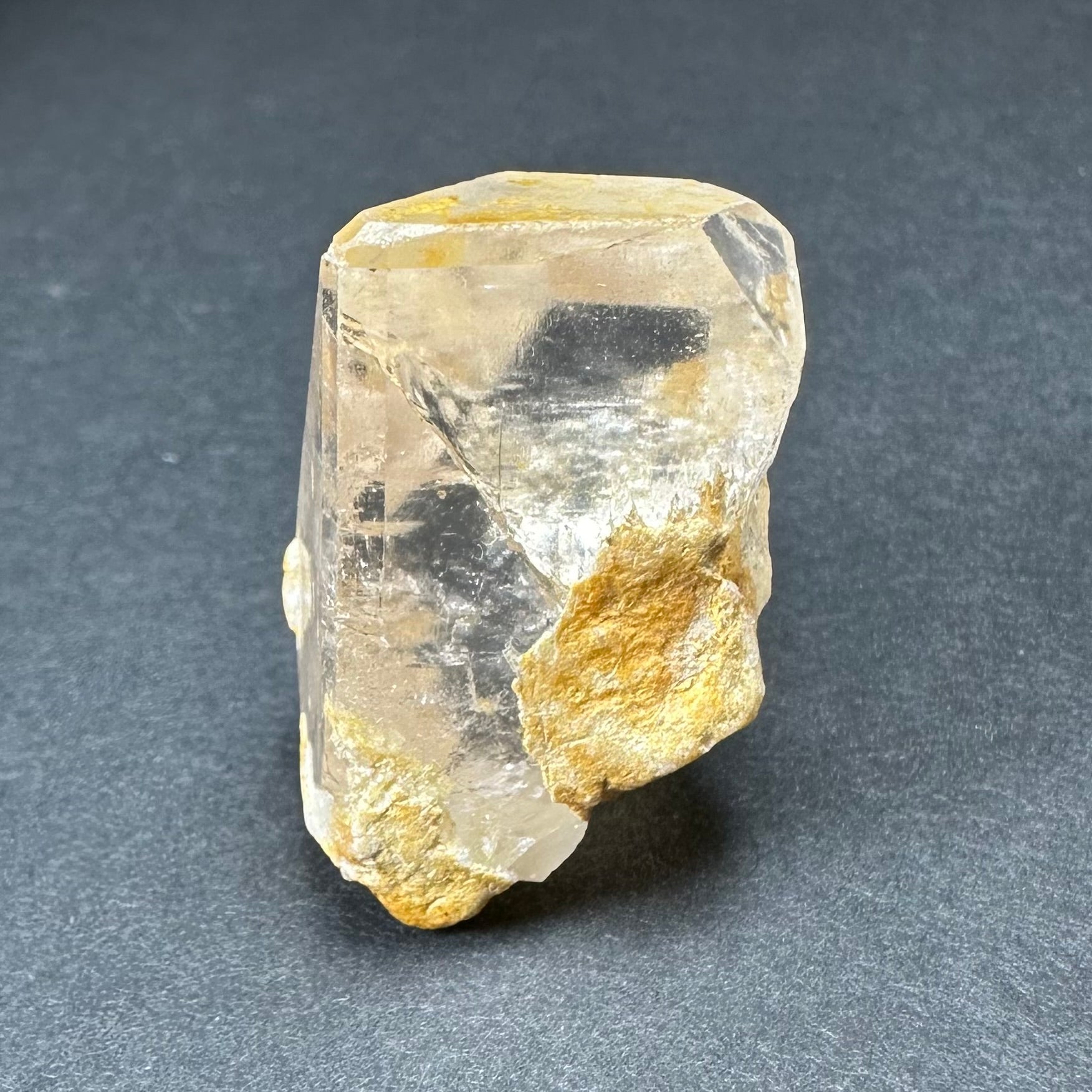 Golden Topaz Crystal from Shigar Valley, Skardu, Pakistan - New Age Realms