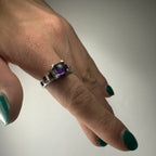 Amethyst Ring - Size 6.5 - New Age Realms